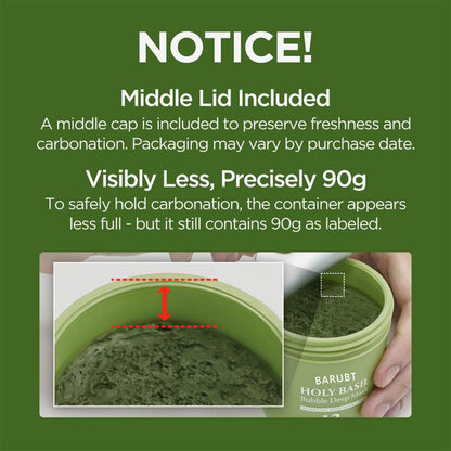 Holy Basil Bubble Deep Facial Mask